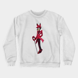 alastor hazbin hotel Drawing Crewneck Sweatshirt